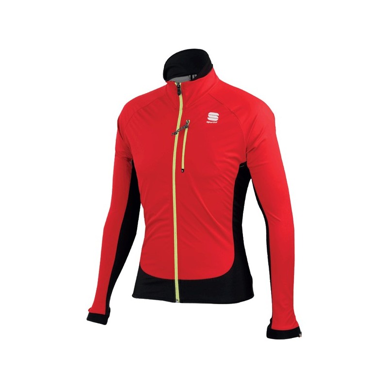 Lichte winterjas Sportful Cardio Wind Top rood Lichte winterjas Sportful Cardio Wind Top rood